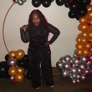 Sequins Jumpsuit (bodysuit not included)
